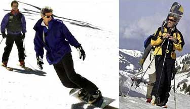 Senator Snowboard - John Kerry