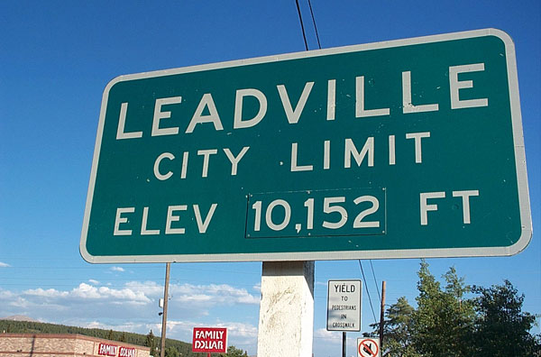 Leadville is the highest incorporated city in the United States.