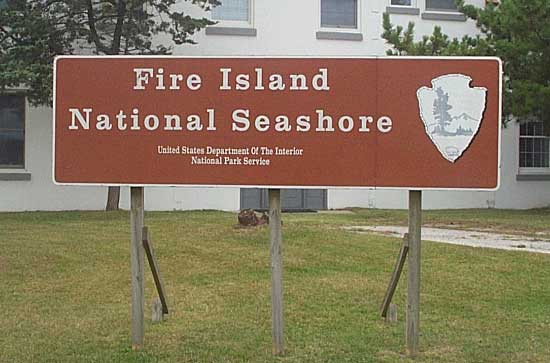 Photos of Fire Island National Seashore sign
