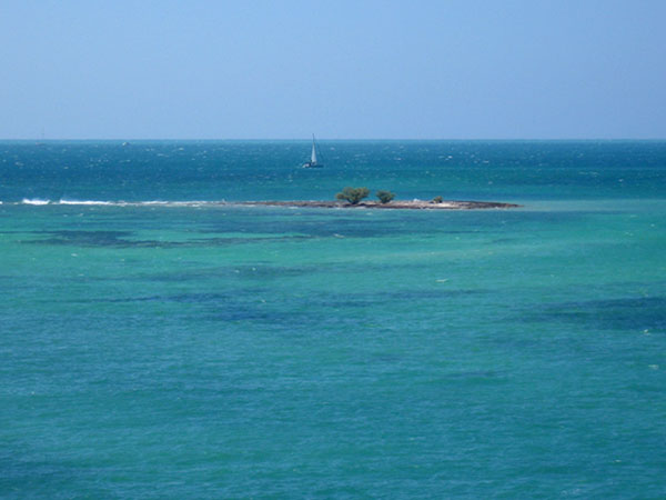 View from Bahia Honda Beach.