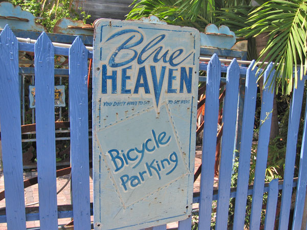 Blue Heaven is one of the quintessential Key West bars/restaurants.