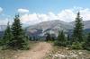 Colorado: View of Red Mountain from Quandary Peak